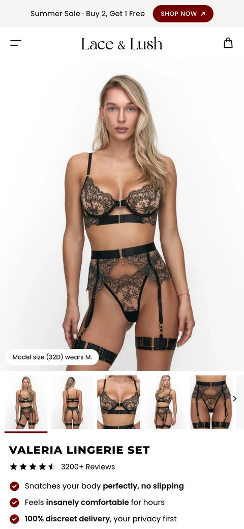 Lace & Lush, the original version