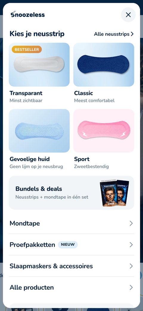 Snoozeless, our redesign